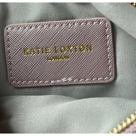 Katie Loxton Make Up Bag  "Hey Beautiful" Monogrammed Purse  Blush Pink Cosmetic - Picture 4 of 6